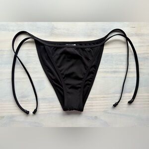 J. Crew Black Playa Bikini Bottom